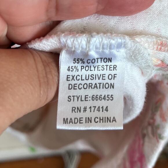 Miss Elaine Cottagecore Quilted Kaftan Nightgown Robe Size S Floral Full Zip - Picture 6 of 7